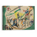 Entwurf Zu ‘grüner Rand’ (Study For ‘green Border’) (1919) - Wassily Kandinsky - Canvas Print