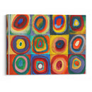 Quadrate mit konzentrischen Ringen (1913) - Wassily Kandinsky - Canvas Print