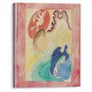 Design for the cover of the almanac ‘The Blue Rider’ VI (1911) - Wassily Kandinsky - Canvas Print