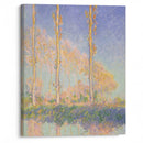 Poplars (1891) - Claude Monet - Canvas Print