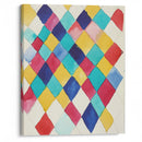 Farbstudie mit Rauten (1913) - Wassily Kandinsky - Canvas Print