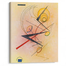 Kleines Warm (1928) - Wassily Kandinsky - Canvas Print