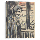 Stående figur   (1909-1910) - Edvard Munch - Canvas Print