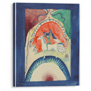 Design for the cover of the almanac ‘The Blue Rider’ (1911) - Wassily Kandinsky - Canvas Print