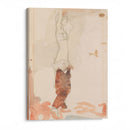 Kvinnelig modellstudie (Ca 1920) - Edvard Munch - Canvas Print