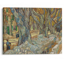 The Large Plane Trees (Road Menders at Saint-Rémy) (1889) - Vincent van Gogh - Canvas Print - UAIO LMT