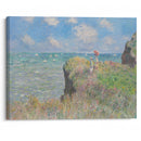 Cliff Walk at Pourville (1882) - Claude Monet - Canvas Print
