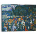 The colorful life (1907) - Wassily Kandinsky - Canvas Print