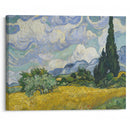 Wheat Field with Cypresses (1889) - Vincent van Gogh - Canvas Print - UAIO LMT