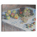 Apples and Grapes (1880) - Claude Monet - Canvas Print