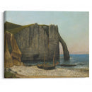 Falaises d’Étretat (1869) - Gustave Courbet - Canvas Print