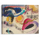 Aquarell Nr. 3 (Liebesgarten) (1911) - Wassily Kandinsky - Canvas Print
