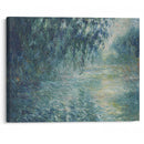Morning on the Seine (1898) - Claude Monet - Canvas Print