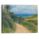 Route À Berneval - Pierre-Auguste Renoir - Canvas Print