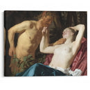 Satyr and Nymph (1623) - Gerard van Honthorst - Canvas Print