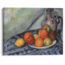 Fruit and a Jug on a Table (circa 1890) - Paul Cézanne - Canvas Print
