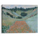 Poppy Field in a Hollow near Giverny (1885) - Claude Monet - Canvas Print