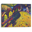 Houses at Murnau (1909) - Wassily Kandinsky - Canvas Print