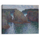 Rocks at Port-Goulphar, Belle-Île (1886) - Claude Monet - Canvas Print