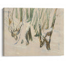 Rugged Trunks in Snow (1923–25) - Edvard Munch - Canvas Print