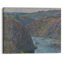Les ravins de la Creuse (1889) - Claude Monet - Canvas Print
