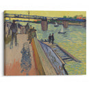 Le pont de Trinquetaille (1888) - Vincent van Gogh - Canvas Print