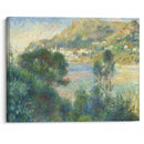 View of Monte Carlo from Cap Martin (c. 1884) - Pierre-Auguste Renoir - Canvas Print