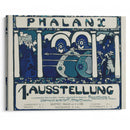 Plakat für die erste Ausstellung der Phalanx (1901) - Wassily Kandinsky - Canvas Print