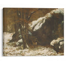 The Deer (ca. 1865) - Gustave Courbet - Canvas Print