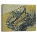 A pair of leather clogs (1888) - Vincent van Gogh - Canvas Print