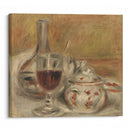 Carafe, verre et sucrier (circa 1905) - Pierre-Auguste Renoir - Canvas Print
