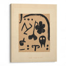 Merkzeichen für später (1938) - Paul Klee - Canvas Print