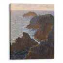 Rocks at Belle-Isle, Port-Domois (1886) - Claude Monet - Canvas Print