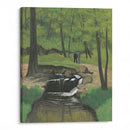 The Woods Of Boulogne (1921) - Félix Vallotton - Canvas Print