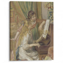 Young Girls at the Piano (1892) - Pierre-Auguste Renoir - Canvas Print