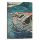 Study for ‘The Gulf Stream’ (1898-1899) - Winslow Homer - Canvas Print