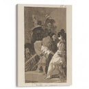 Nadie se conoce. (Nobody knows himself.) (1796-1797) - Francisco de Goya - Canvas Print
