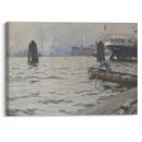 The Port of Hamburg (1891) - Anders Zorn - Canvas Print