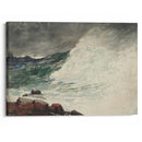 Prout’s Neck, Breaking Wave (1887) - Winslow Homer - Canvas Print