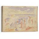 Beach Scene (1883) - Pierre-Auguste Renoir - Canvas Print