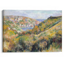 Hills around the Bay of Moulin Huet, Guernsey (1883) - Pierre-Auguste Renoir - Canvas Print