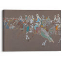 Arab cavalry (1905) - Wassily Kandinsky - Canvas Print