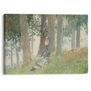 Girl Seated In A Grove (1880) - Winslow Homer - Canvas Print