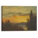 On the Hudson River Near Irvington (1866-1870) - Albert Bierstadt - Canvas Print