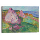 Red Rocks by Åsgårdstrand (1904) - Edvard Munch - Canvas Print