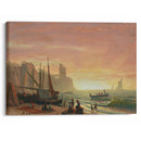 The Fishing Fleet (1862) - Albert Bierstadt - Canvas Print
