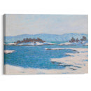 Au Bord Du Fjord De Christiania (1895) - Claude Monet - Canvas Print