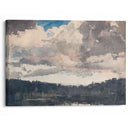 The Lone Boat, North Woods Club, Adirondacks (1892) - Winslow Homer - Canvas Print
