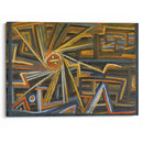 Strahlung Und Rotation (1924) - Paul Klee - Canvas Print