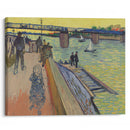 Le pont de Trinquetaille (1888) - Vincent van Gogh - Canvas Print